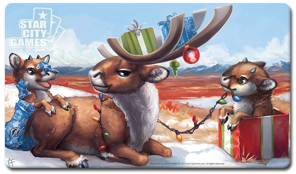 Image for Star City Games - Reindeer Playmat - Playmats