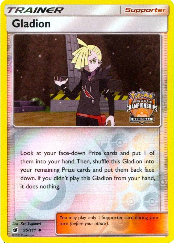 Image for Gladion - 95/111 (Regional Championships) (095/111) (League & Championship Cards) (PR) - Pokemon