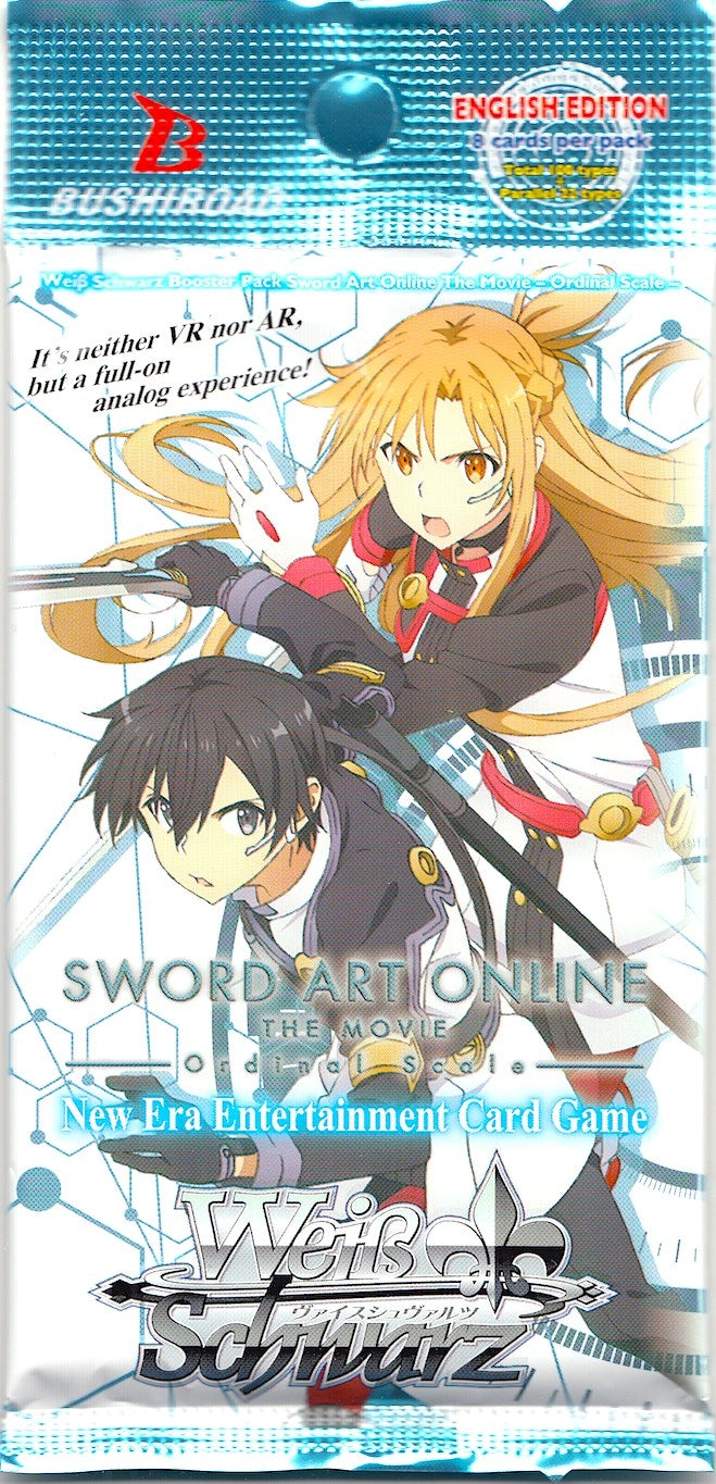 Image for Sword Art Online The Movie: -Ordinal Scale- Booster Pack - Weiss Schwarz