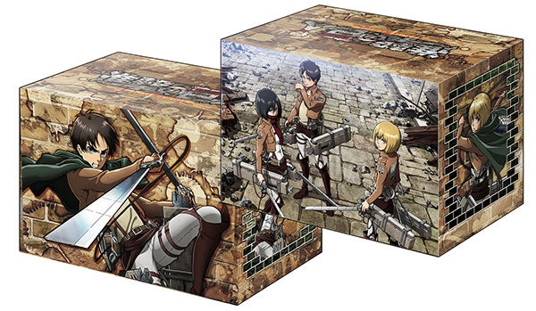 Image for Bushiroad Deck Holder Collection V2 Vol.256: Attack on Titan - Eren & Mikasa & Armin - Deck Boxes