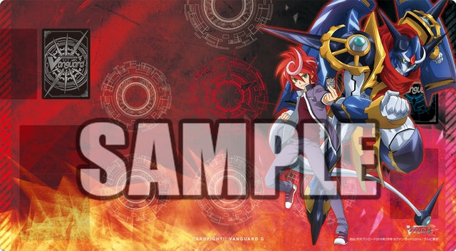 Image for Bushiroad Rubber Mat Fighter's Collection Extra Vol.6: Cardfight!! Vanguard G - Chrono Shindou & Chronojet Dragon - Playmats