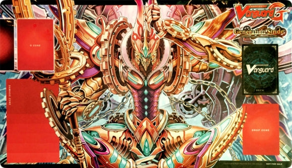 Image for Cardfight!! Vanguard Preorder Playmat - Interdimensional Dragon, Chronoscommand Dragon - Playmats
