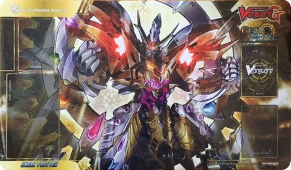 Image for Cardfight!! Vanguard Sneak Preview Playmat - Deus Ex Machina, Demiurge - Playmats