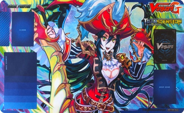 Image for Cardfight!! Vanguard Sneak Preview Playmat - Mist Phantasm Pirate King, Nightrose - Playmats