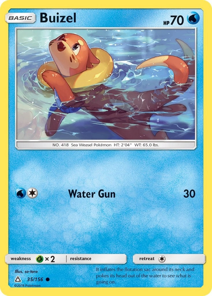 Image for Buizel (35/156) (SM - Ultra Prism) (SM05) - Pokemon