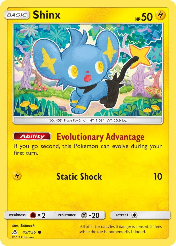 Image for Shinx (45) (45/156) (SM - Ultra Prism) (SM05) - Pokemon
