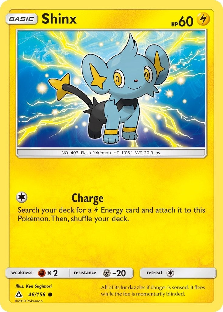 Image for Shinx (46) (46/156) (SM - Ultra Prism) (SM05) - Pokemon