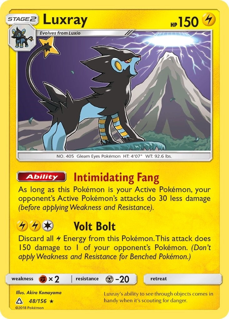 Image for Luxray (48/156) (SM - Ultra Prism) (SM05) - Pokemon