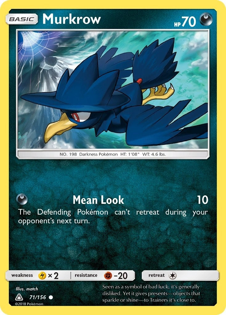 Image for Murkrow (71/156) (SM - Ultra Prism) (SM05) - Pokemon
