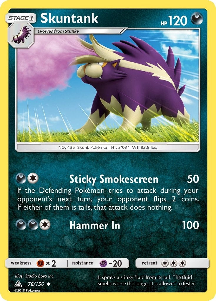 Image for Skuntank (76/156) (SM - Ultra Prism) (SM05) - Pokemon