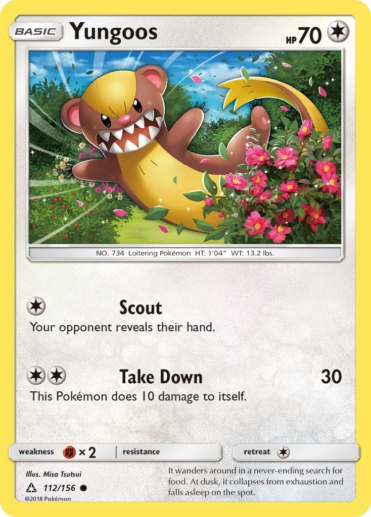 Image for Yungoos (112/156) (SM - Ultra Prism) (SM05) - Pokemon