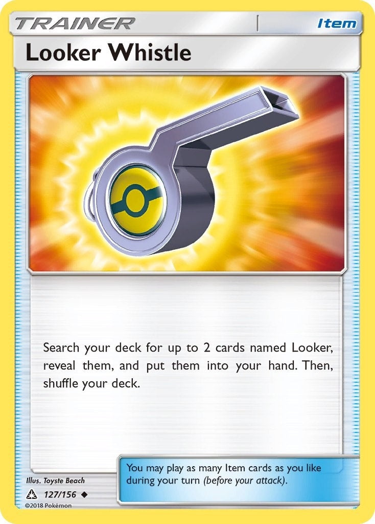 Image for Looker Whistle (127/156) (SM - Ultra Prism) (SM05) - Pokemon