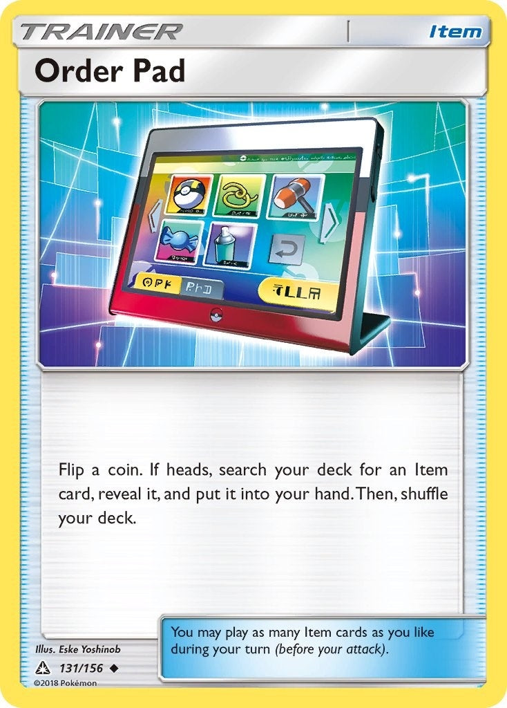Image for Order Pad (131/156) (SM - Ultra Prism) (SM05) - Pokemon