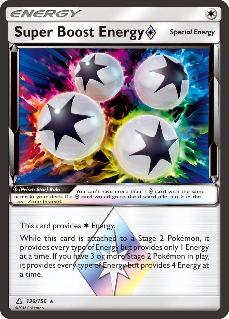 Image for Super Boost Energy Prism Star (136/156) (SM - Ultra Prism) (SM05) - Pokemon