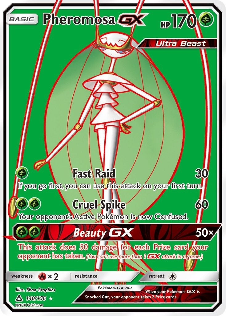 Image for Pheromosa GX (Full Art) (140/156) (SM - Ultra Prism) (SM05) - Pokemon
