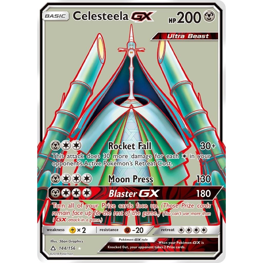 Image for Celesteela GX (Full Art) (144/156) (SM - Ultra Prism) - Pokemon