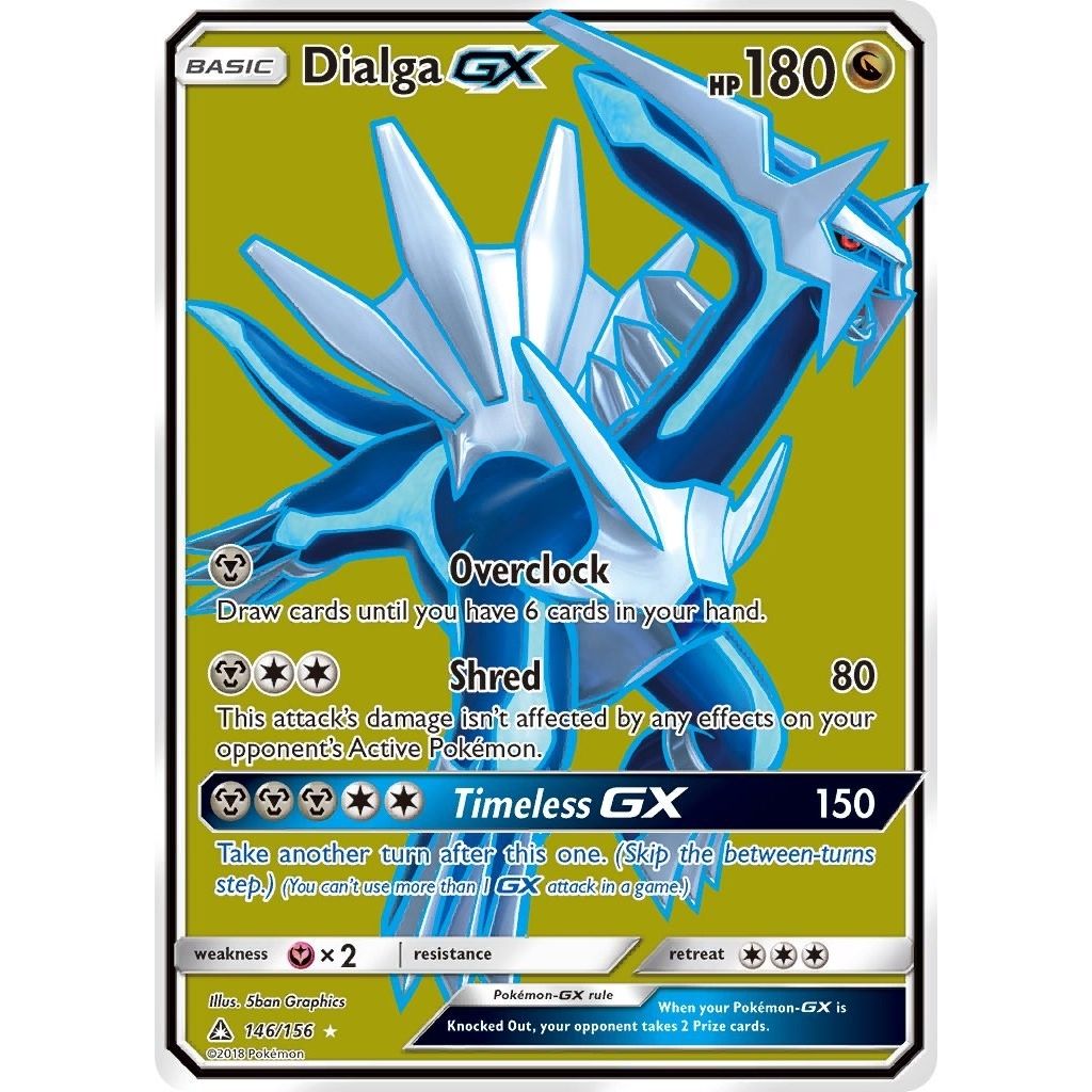 Image for Dialga GX (Full Art) (146/156) (SM - Ultra Prism) - Pokemon