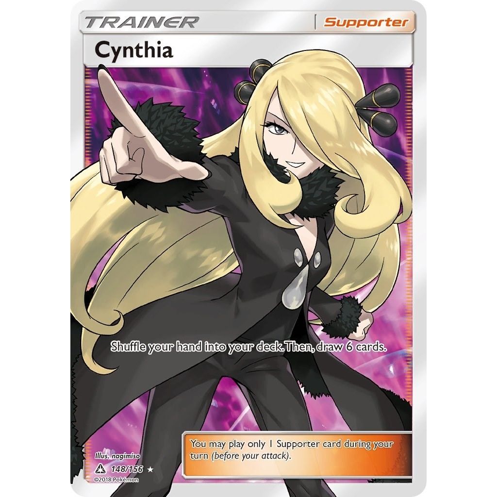 Image for Cynthia (Full Art) (148/156) (SM - Ultra Prism) - Pokemon