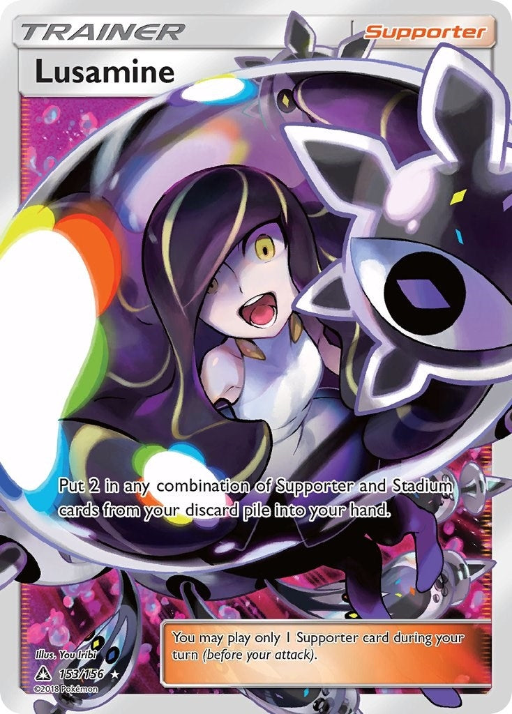 Image for Lusamine (Full Art) (153/156) (SM - Ultra Prism) (SM05) - Pokemon