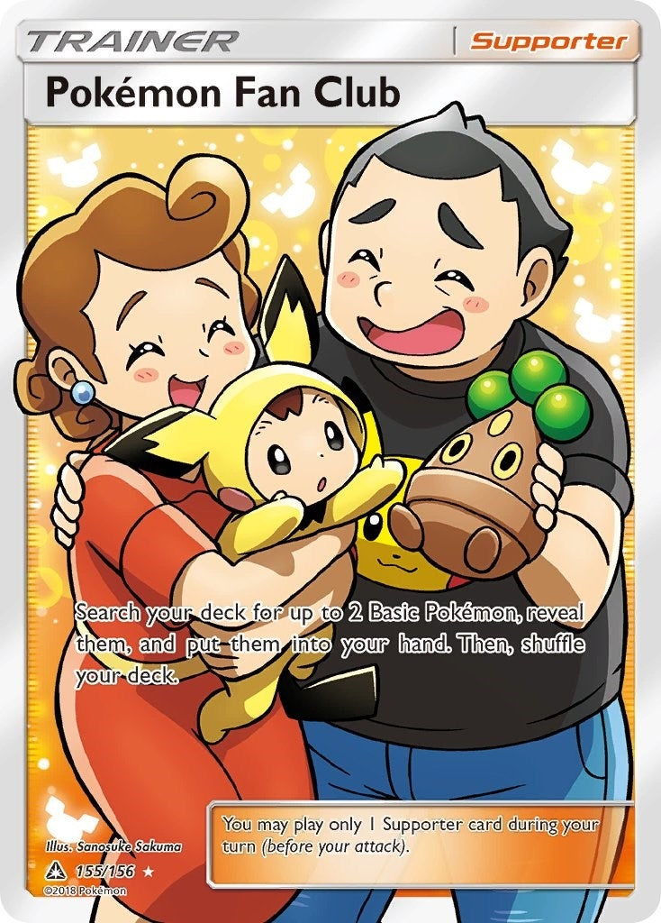 Image for Pokemon Fan Club (Full Art) (155/156) (SM - Ultra Prism) (SM05) - Pokemon