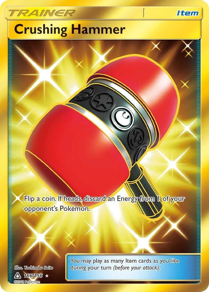 Image for Crushing Hammer (Secret Rare) (166/156) (SM - Ultra Prism) (SM05) - Pokemon