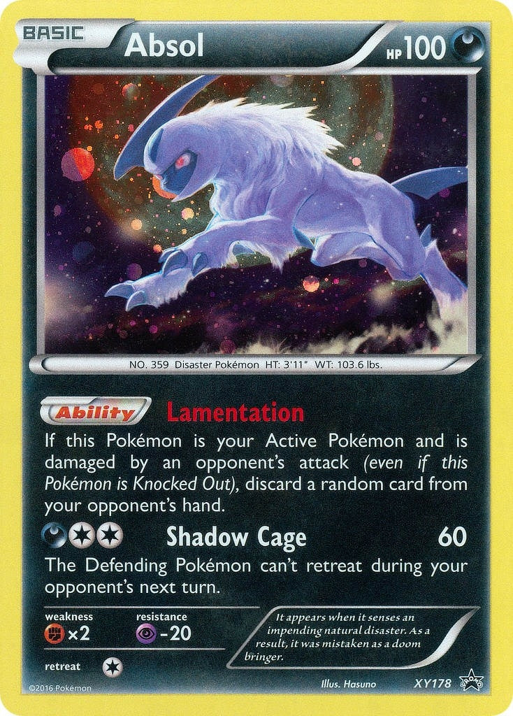 Image for Absol - XY178 (XY178) (XY Promos) (PR) - Pokemon