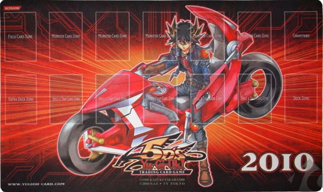 Image for Yu-Gi-Oh! Hobby League Playmat: Yusei Fudo with Yusei Go (2010) - Playmats
