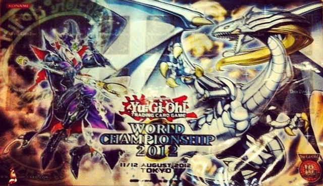 Image for Yu-Gi-Oh! World Championship Playmat: Legendary Magician of Dark & Legendary Dragon of White - Playmats