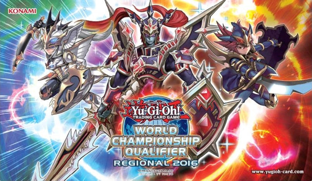 Image for Yu-Gi-Oh! World Championship Qualifier Playmat: Evening Twilight Knight, Black Luster Soldier - Super Soldier, and Beginning Knight - Playmats