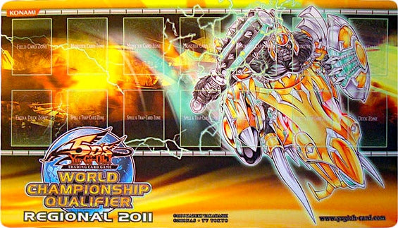 Image for Yu-Gi-Oh! World Championship Qualifier Playmat: Gladiator Beast Essedarii - Playmats