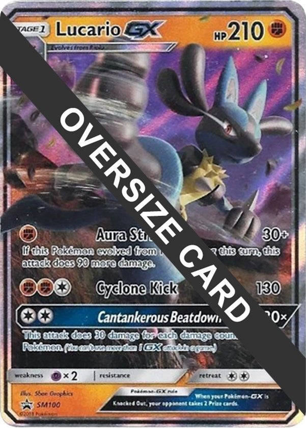 Image for Lucario GX - SM100 (SM100) (Jumbo Cards) (PR) - Pokemon