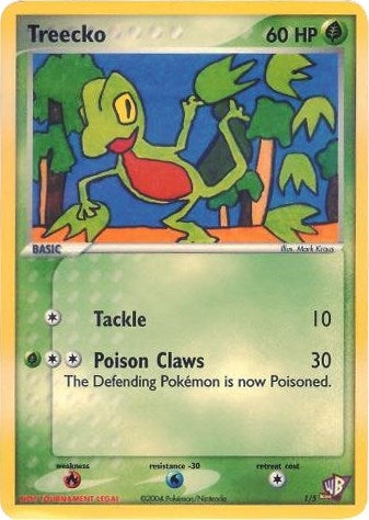 Image for Treecko (001/005) (Kids WB Promos) (KWBP) - Pokemon