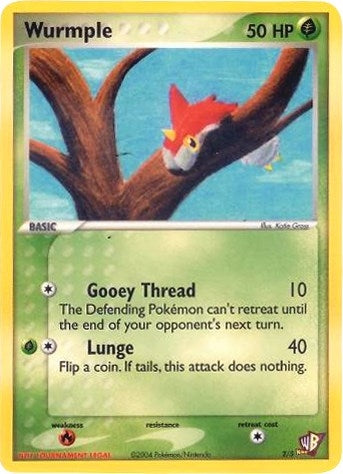 Image for Wurmple (002/005) (Kids WB Promos) (KWBP) - Pokemon