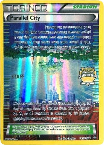 Image for Parallel City - 145/162 (City Championships) [Staff] (145/162) (League & Championship Cards) (PR) - Pokemon