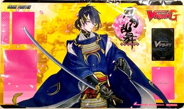 Image for Cardfight!! Vanguard Sneak Preview Playmat - Touken Ranbu: Mikazuki Munechika - Playmats