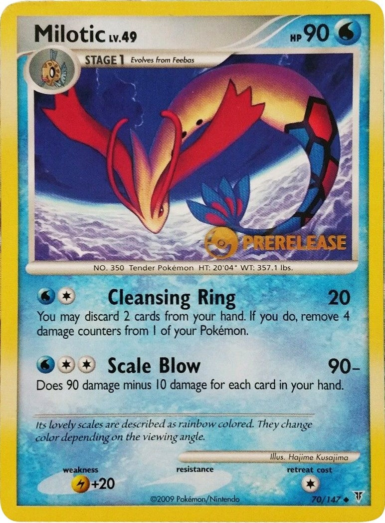 Image for Milotic - 70/147 (Prerelease) (70/147) (Nintendo Promos) (PR) - Pokemon