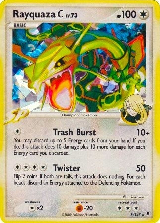 Image for Rayquaza C - 8/147 (Cracked Ice) (008/147) (Miscellaneous Cards & Products) - Pokemon