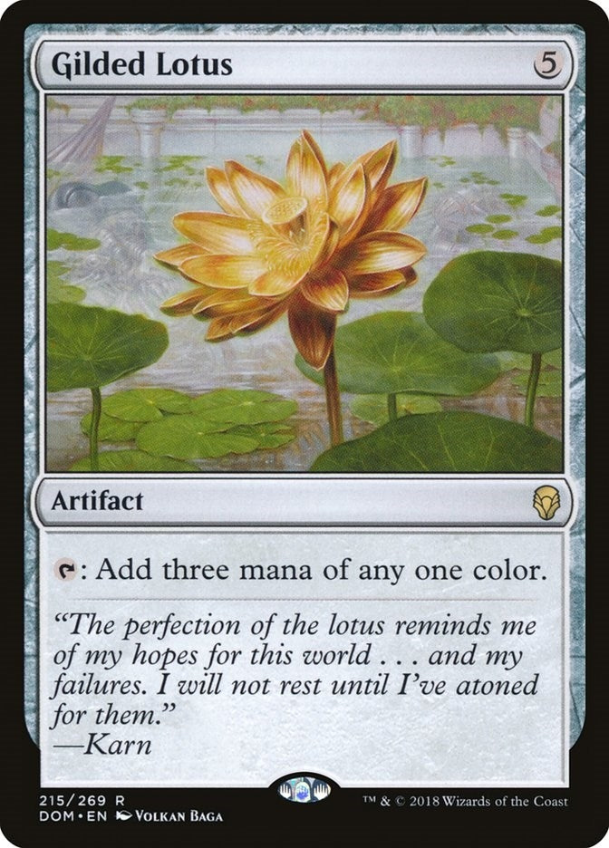 Gilded Lotus (215) (Dominaria) - PokeBox USA
