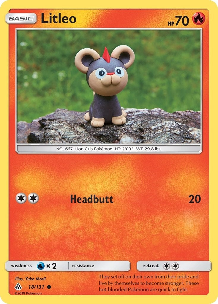 Image for Litleo (18/131) (SM - Forbidden Light) (SM06) - Pokemon
