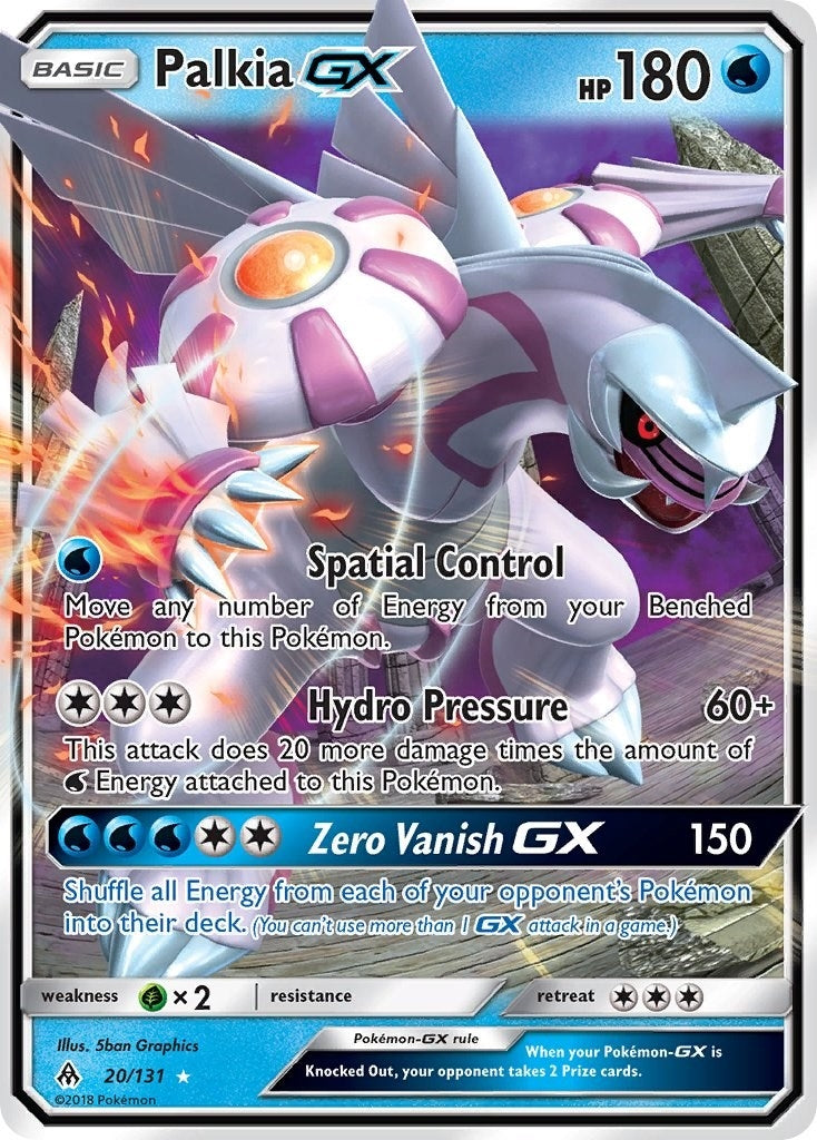 Image for Palkia GX (20/131) (SM - Forbidden Light) (SM06) - Pokemon