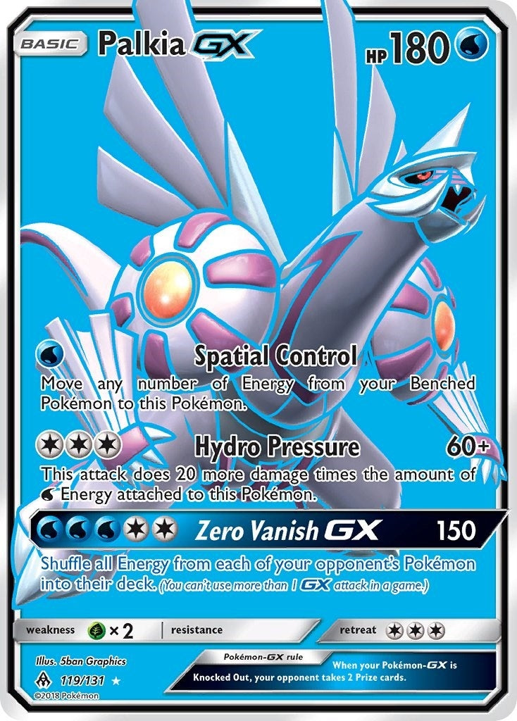 Image for Palkia GX (Full Art) (119/131) (SM - Forbidden Light) (SM06) - Pokemon