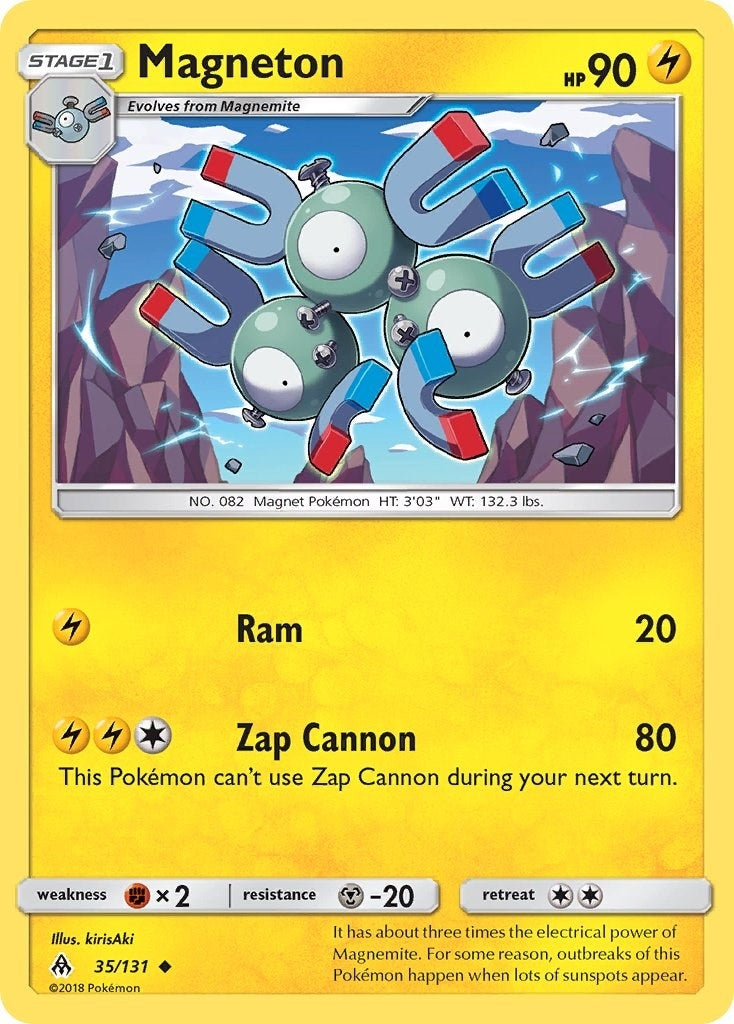 Image for Magneton (35/131) (SM - Forbidden Light) (SM06) - Pokemon