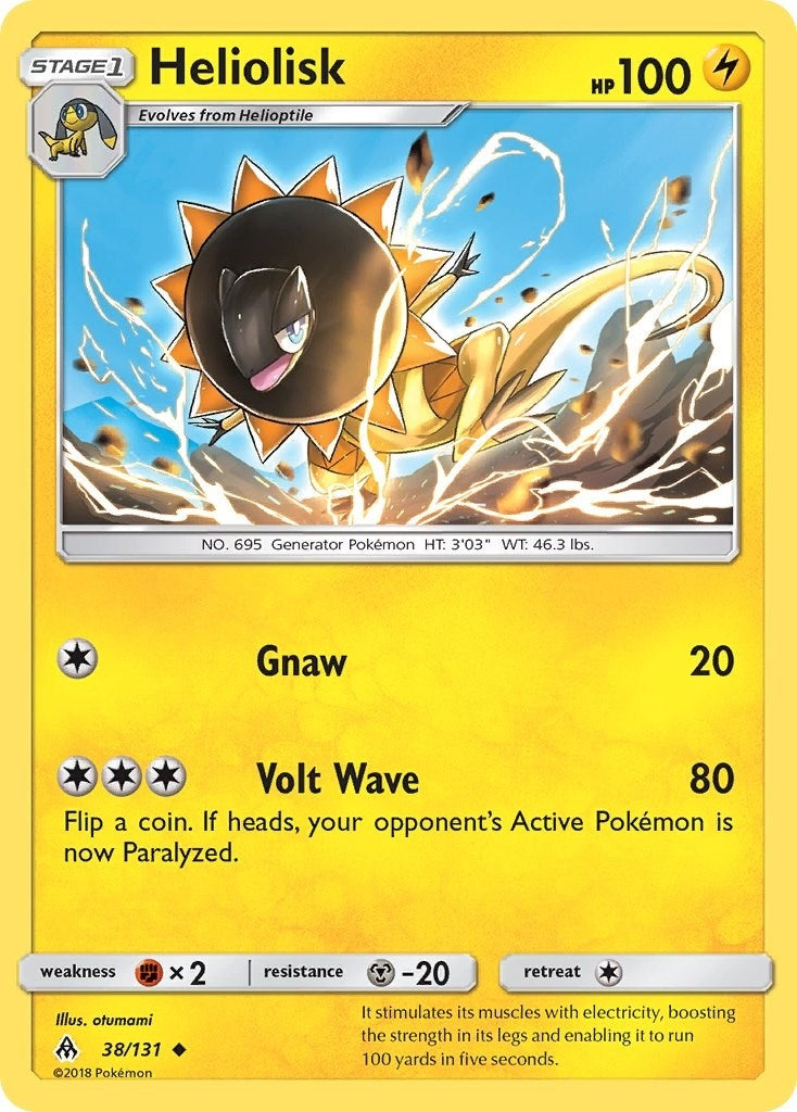 Image for Heliolisk (38/131) (SM - Forbidden Light) (SM06) - Pokemon
