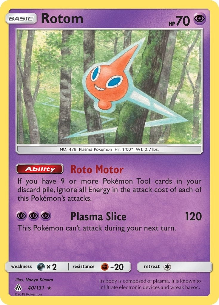 Image for Rotom (40/131) (SM - Forbidden Light) (SM06) - Pokemon