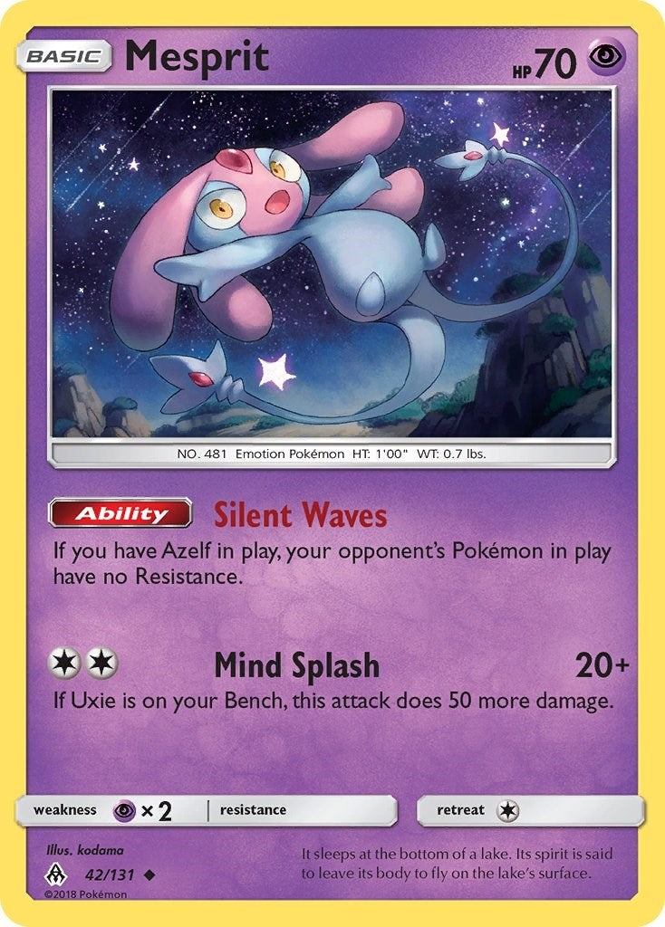 Image for Mesprit (42/131) (SM - Forbidden Light) (SM06) - Pokemon