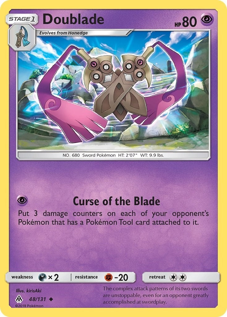 Image for Doublade (48/131) (SM - Forbidden Light) (SM06) - Pokemon
