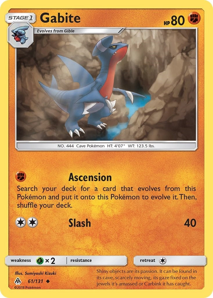 Image for Gabite (61/131) (SM - Forbidden Light) (SM06) - Pokemon