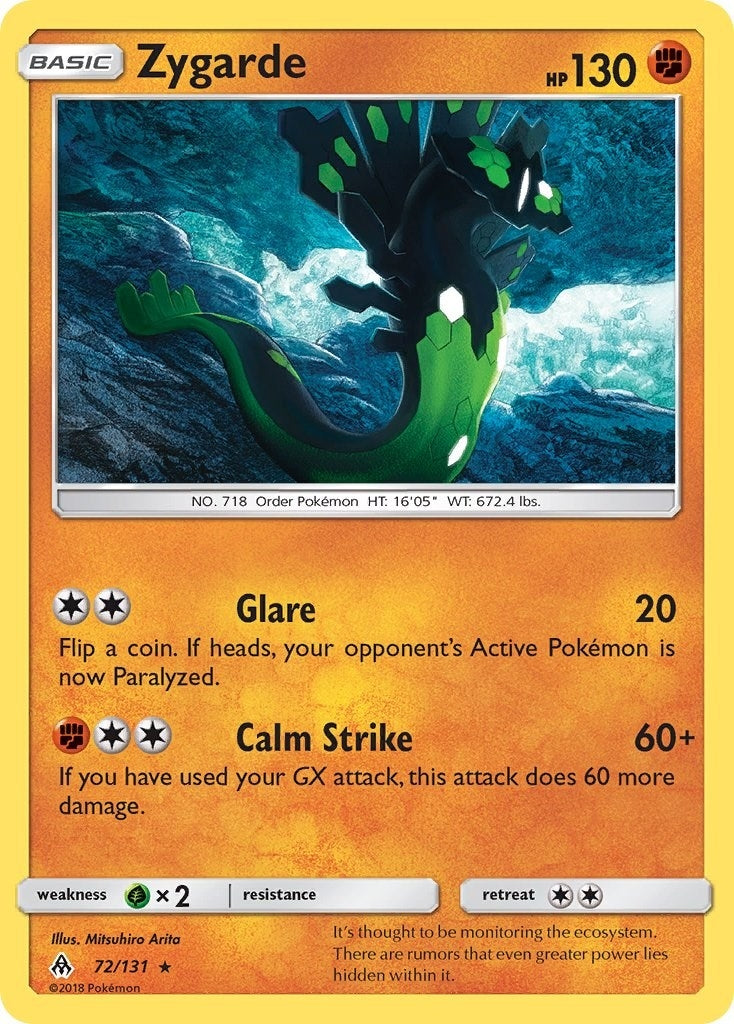 Image for Zygarde (72) (72/131) (SM - Forbidden Light) (SM06) - Pokemon