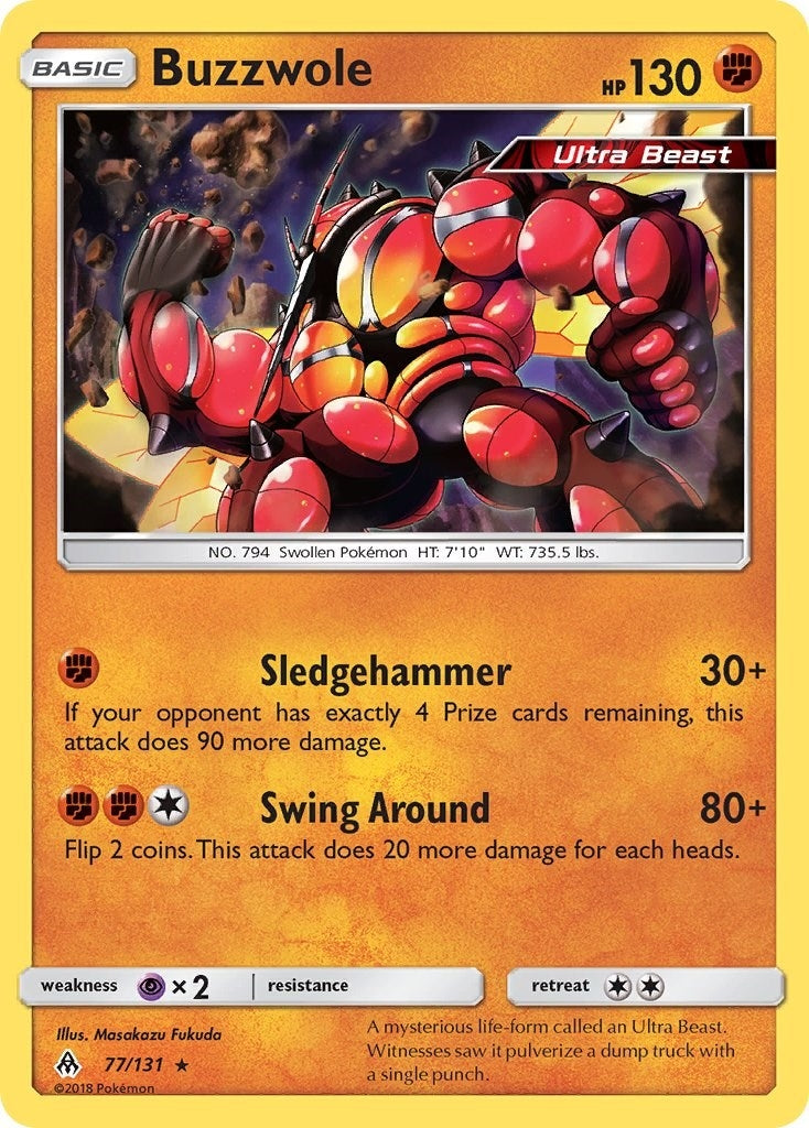 Image for Buzzwole (77/131) (SM - Forbidden Light) (SM06) - Pokemon