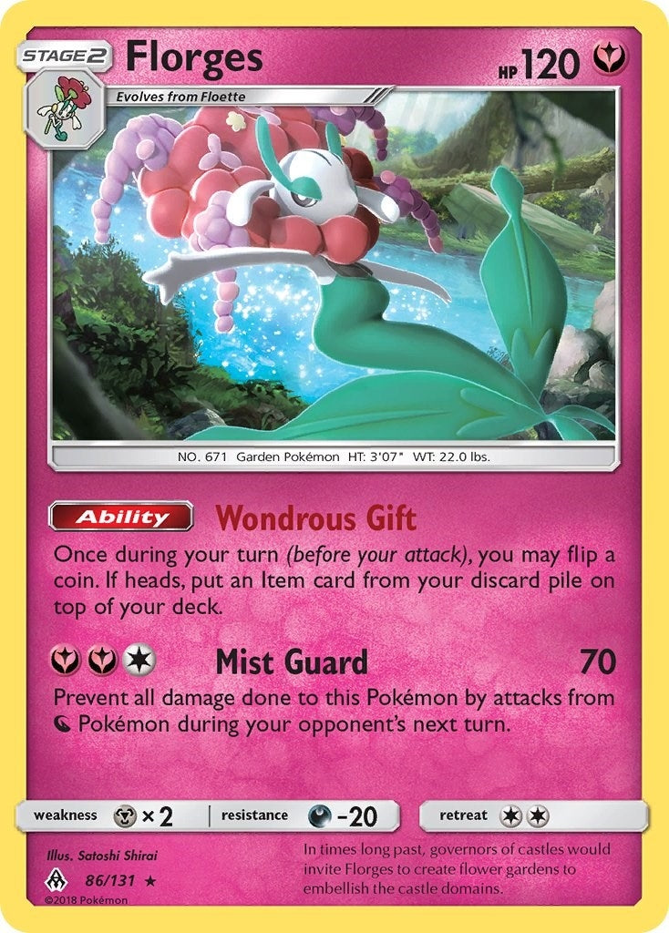 Image for Florges (86/131) (SM - Forbidden Light) (SM06) - Pokemon